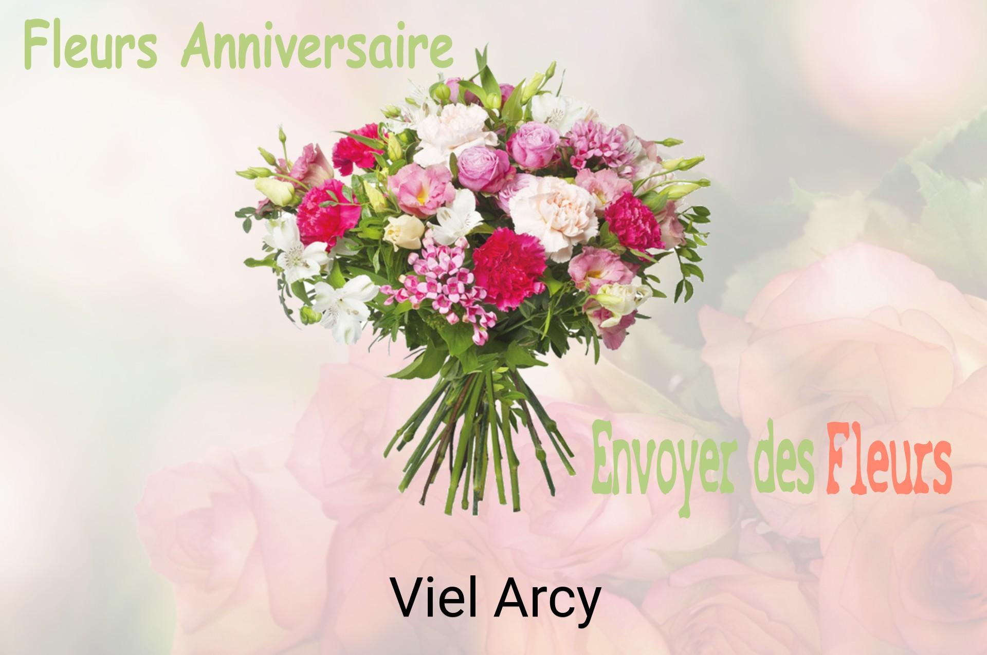 Bouquet de fleurs d’anniversaire livré à Viel-Arcy