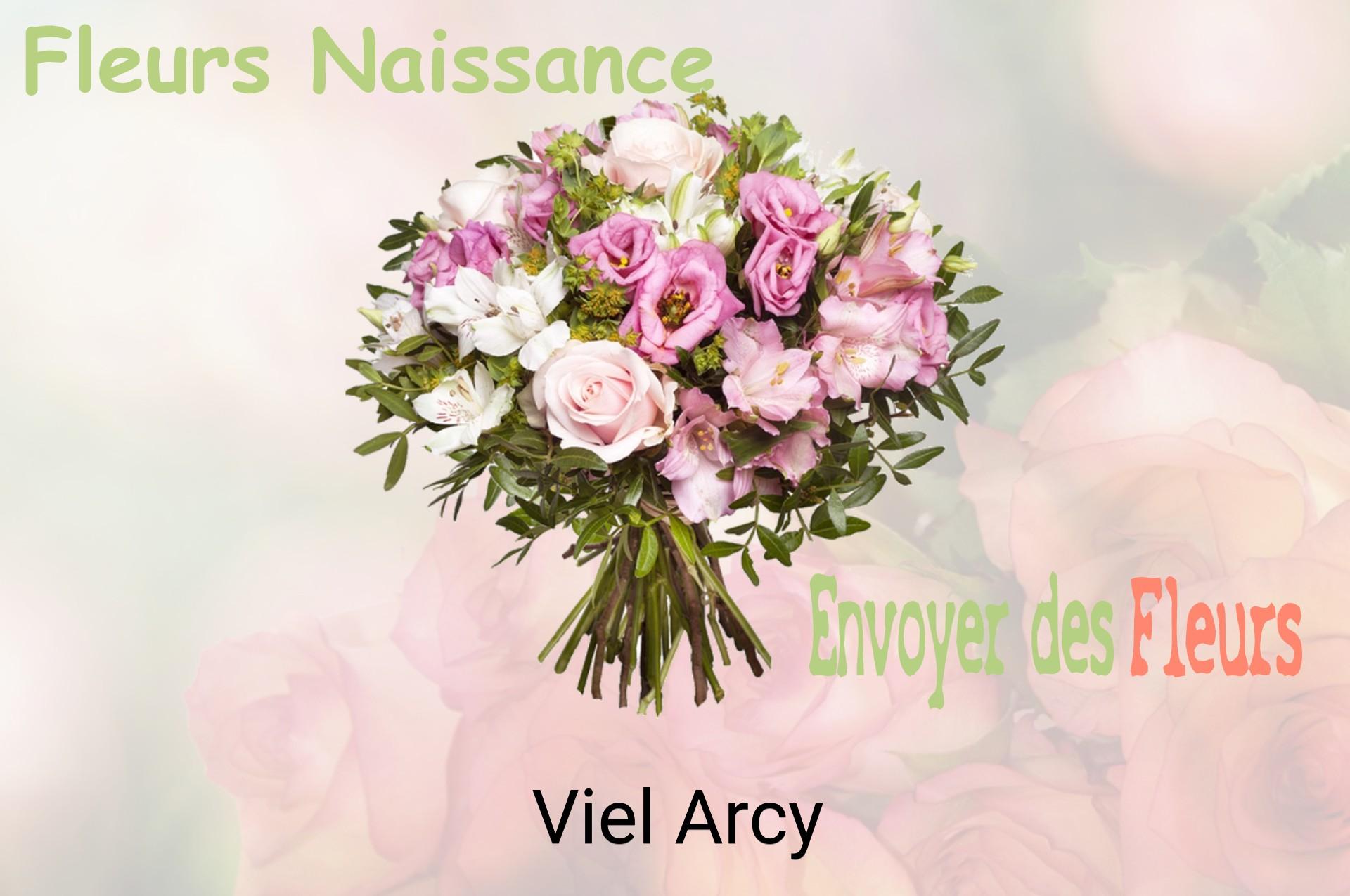 Bouquet de fleurs de naissance livré à Viel-Arcy